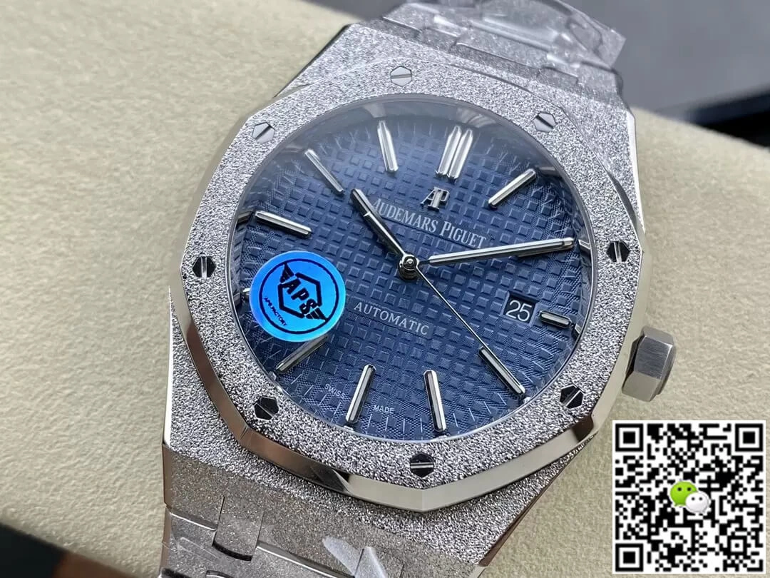 Audemars Piguet Royal Oak 15410BC.GG.1224BC.01 APS Factory 1:1 Best Edition Replica Watch Blue Dial